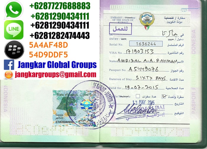 visa kerja kuwait