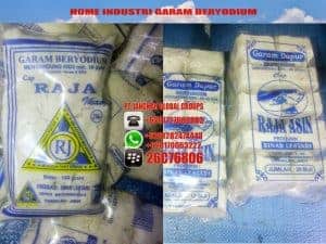 home industri pabrik  garam dapur  beryodium Jangkar 