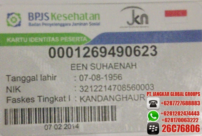 visa formulir pendaftaran DAN BPJS  KESEHATAN  PERSYARATAN Jangkar Groups TARIF