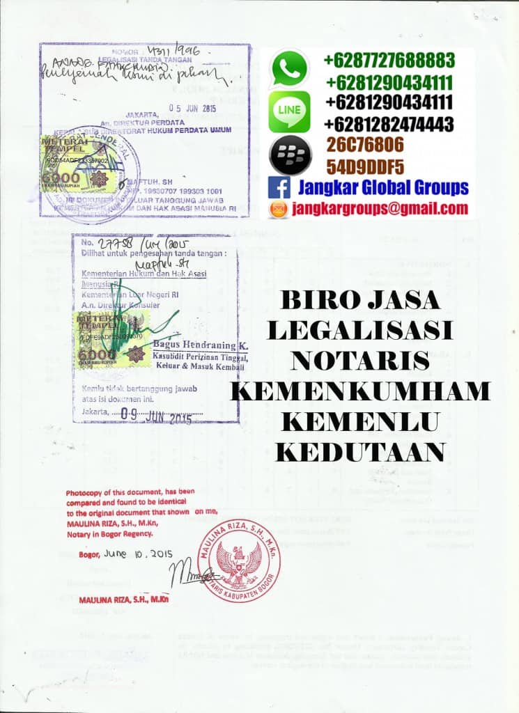 LEGALISASI DOKUMEN DI KEDUTAAN KOREA - Jangkar Global Groups