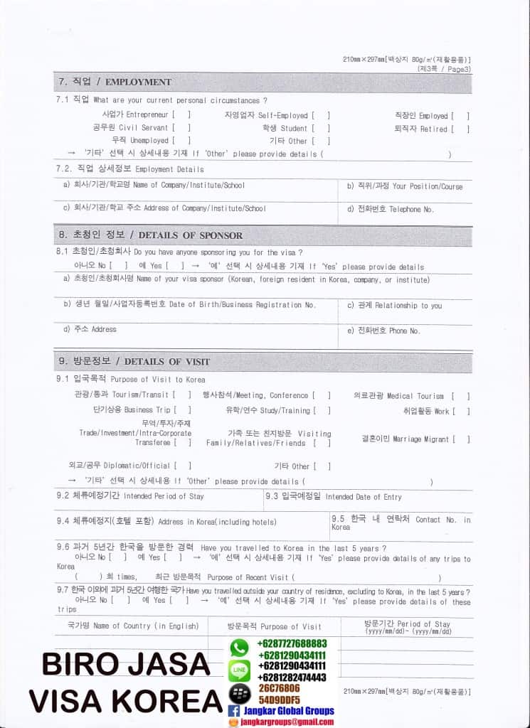 PERSYARATAN VISA KOREA - Jangkar Global Groups