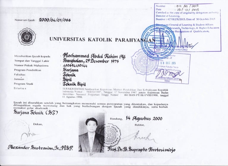 LEGALISIR IJAZAH DI DIKTI Jangkar Global Groups