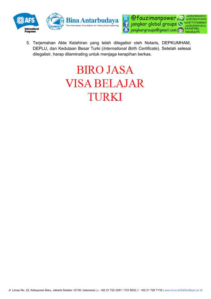 visa-checklist-afs-turki_004,Pertukaran pelajar AFS Turki