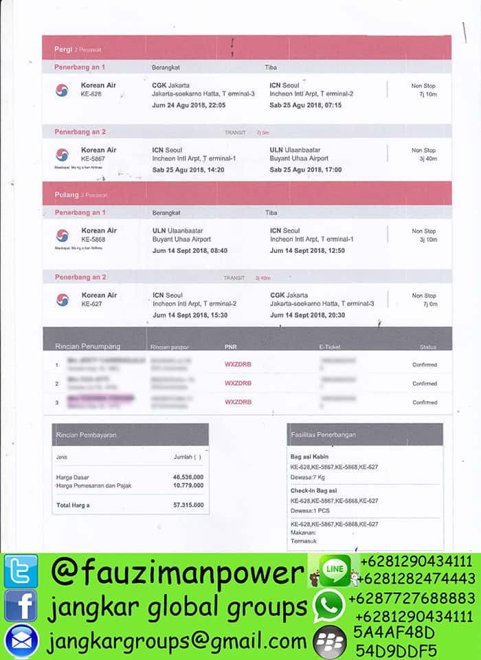 PERSYARATAN VISA MONGOLIA – Jangkar Global Groups