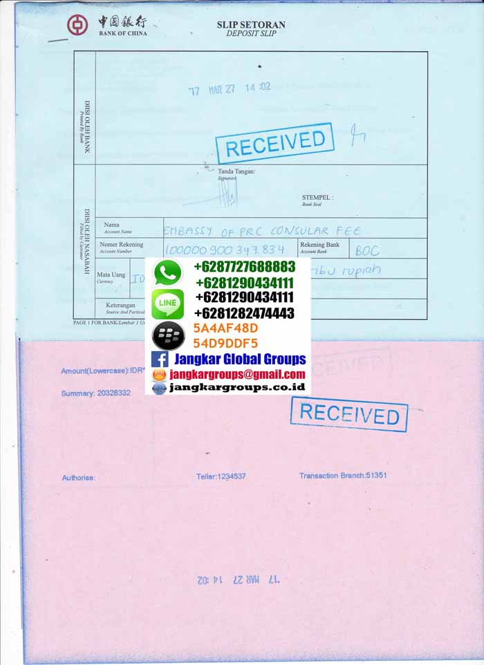 ke china kerja visa DI AKTA LEGALISIR  JASA Jangkar CHINA  KEDUTAAN KEMATIAN