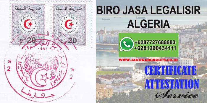 BIRO JASA LEGALISIR DI KEDUTAAN ALGERIA - Jangkar Groups 