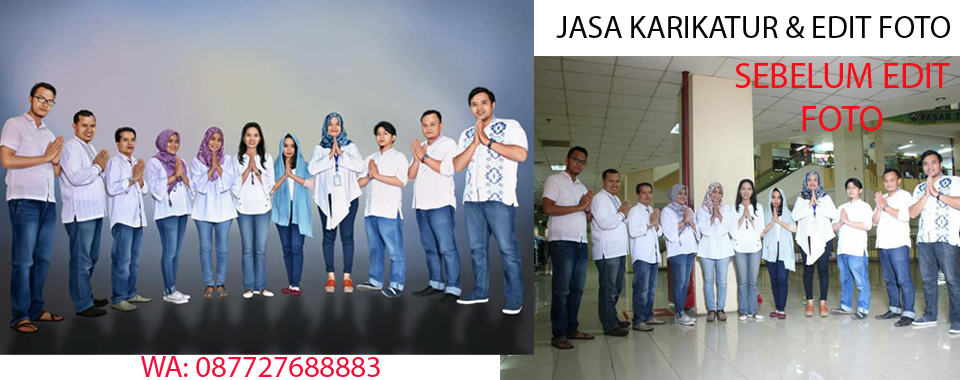 STUDIO FOTO DIGITAL DAN JASA EDIT FOTO KARIKATUR DI 