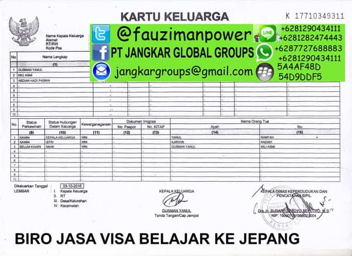 PERSYARATAN VISA BELAJAR KE JEPANG - Jangkar Groups  Jasa 