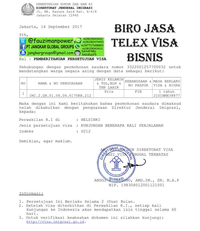 Contoh Surat Visa Sosial Budaya - Pengertian Deskriptif 