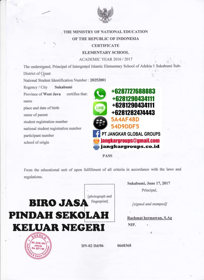 Persyaratan Pindah Sekolah Ke Luar Negeri