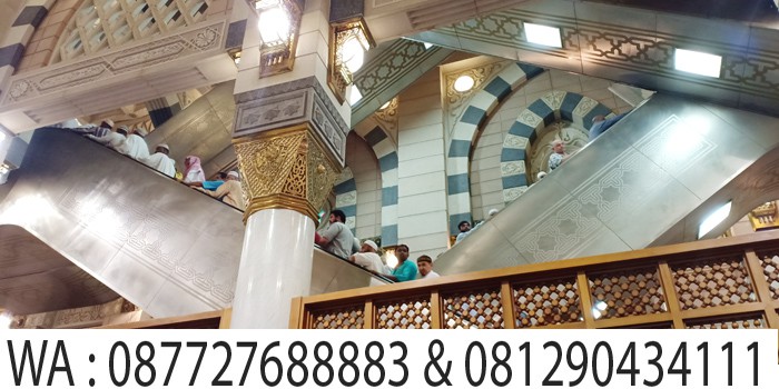 sholat jumat di masjid nabawi madinah