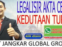 Legalisir Akta Cerai Kedutaan Turki
