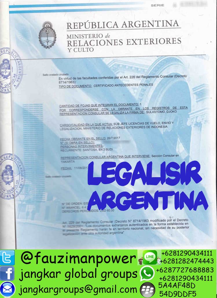 LEGALISIR ARGENTINA