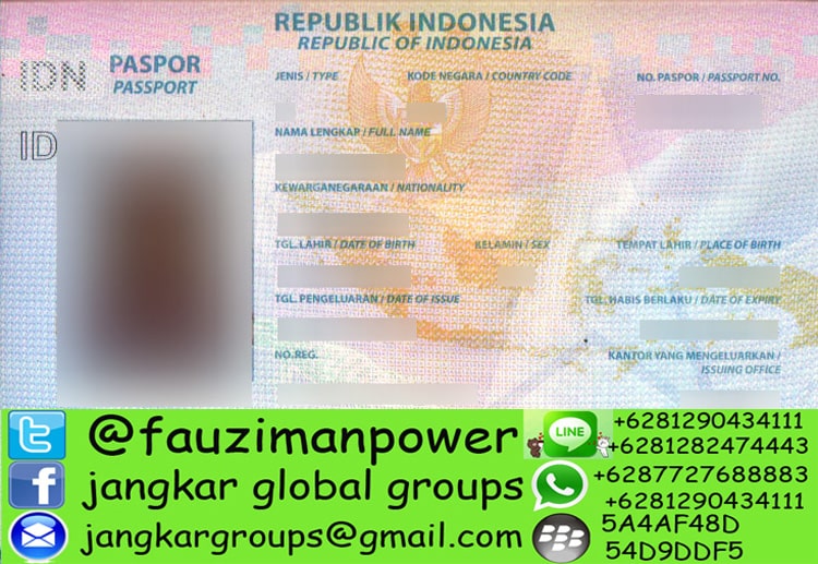 indonesia pasport