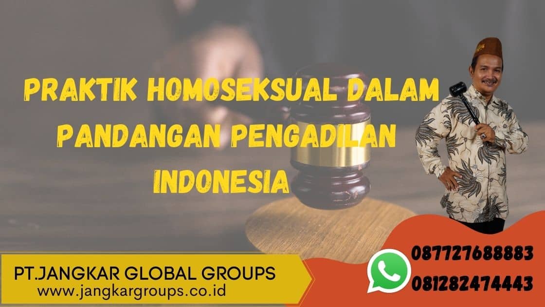  praktik homoseksual dalam pandangan pengadilan Indonesia 