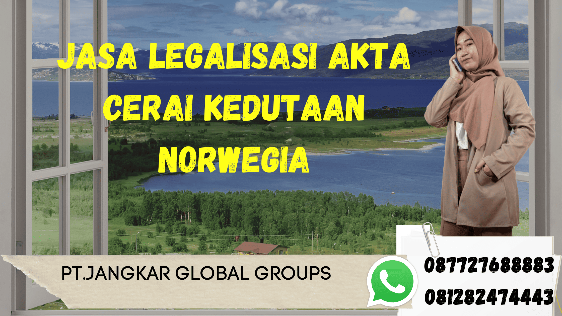 Jasa Legalisasi Akta Cerai Kedutaan Norwegia